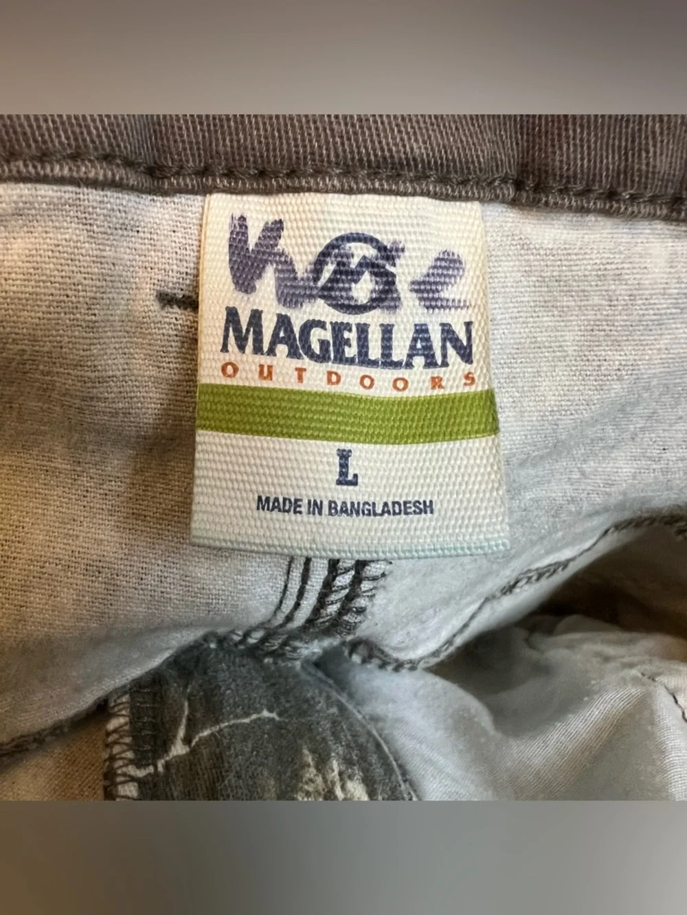 Magellan Realtree Camo Boys Kid Size Large Adjustable Waist Pant Hunting Fishing